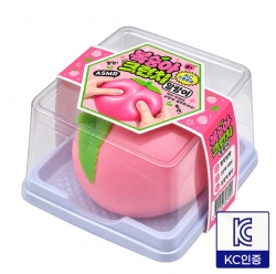 Peach Crunch Squishy Fidget Toy Stress Relief Toy