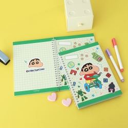 Crayon Shin-chan Line Spiral Notebook 2 Types