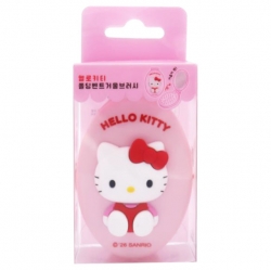 Sanrio Folding Vent Mirror Brush_Hello Kitty