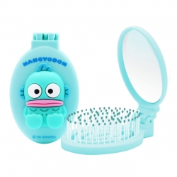 Sanrio Folding Vent Mirror Brush_Hangyodon