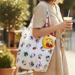 Hello Kitty Old School Shopping Eco Bag & Pouch Set