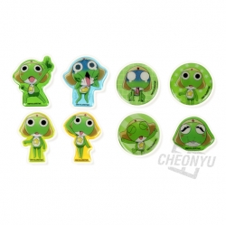 PLUMP STICKER SGT FROG KERORO