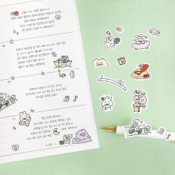 Wibbles Diary Sticker Pack