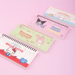 Sanrio Characters Undated Weekly Planner