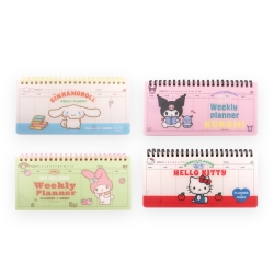 Sanrio Characters Undated Weekly Planner