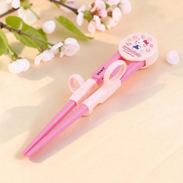 Hello Kitty Marshgumi Deluxe Training Chopsticks 14cm