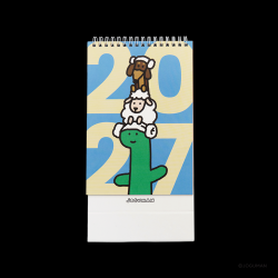 JOGUMAN 2027 Desk Calendar
