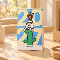 JOGUMAN 2027 Desk Calendar