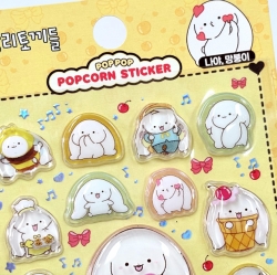 Mangsangri Rabbits Popcorn Stickers