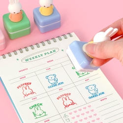 Miffy Figure Stamp, 12PCS