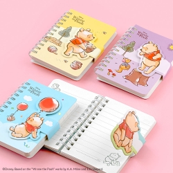 Winnie the Pooh Magnet Notebook 4 Types Random