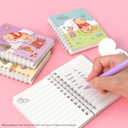 Winnie the Pooh Magnet Notebook 4 Types Random