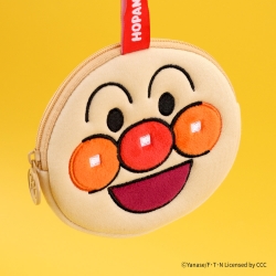 Anpanman Round Pouch Keyring_Anpanman