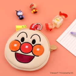 Anpanman Round Pouch Keyring_Anpanman