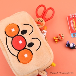 Anpanman Square Embroidered Pouch
