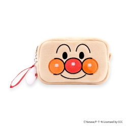 Anpanman Square Embroidered Pouch