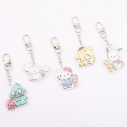 Sanrio Characters Bubble Glass Keyring
