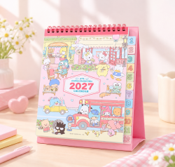 Sanrio Characters 2027 Index Desk Calendar