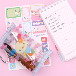 Sanrio Characters Usahana Card Case Keyring